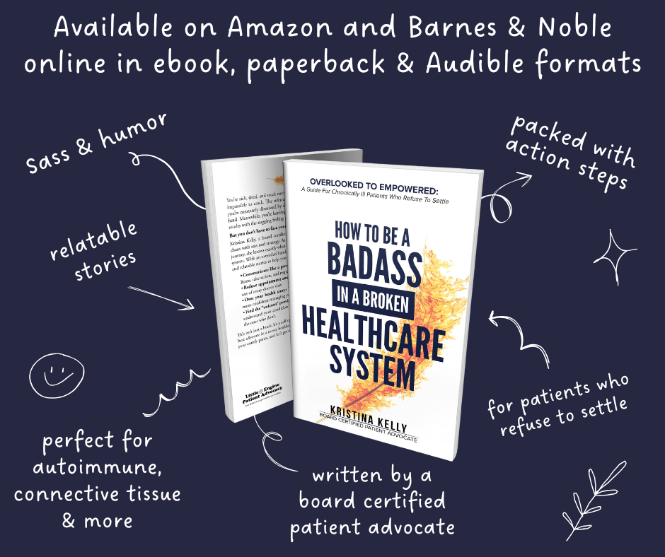 IT’S FINALLY HERE! HOW TO BE A BADASS IN A BROKEN HEALTHCARE SYSTEM IS OFFICIALLY ON&nbsp;SALE!