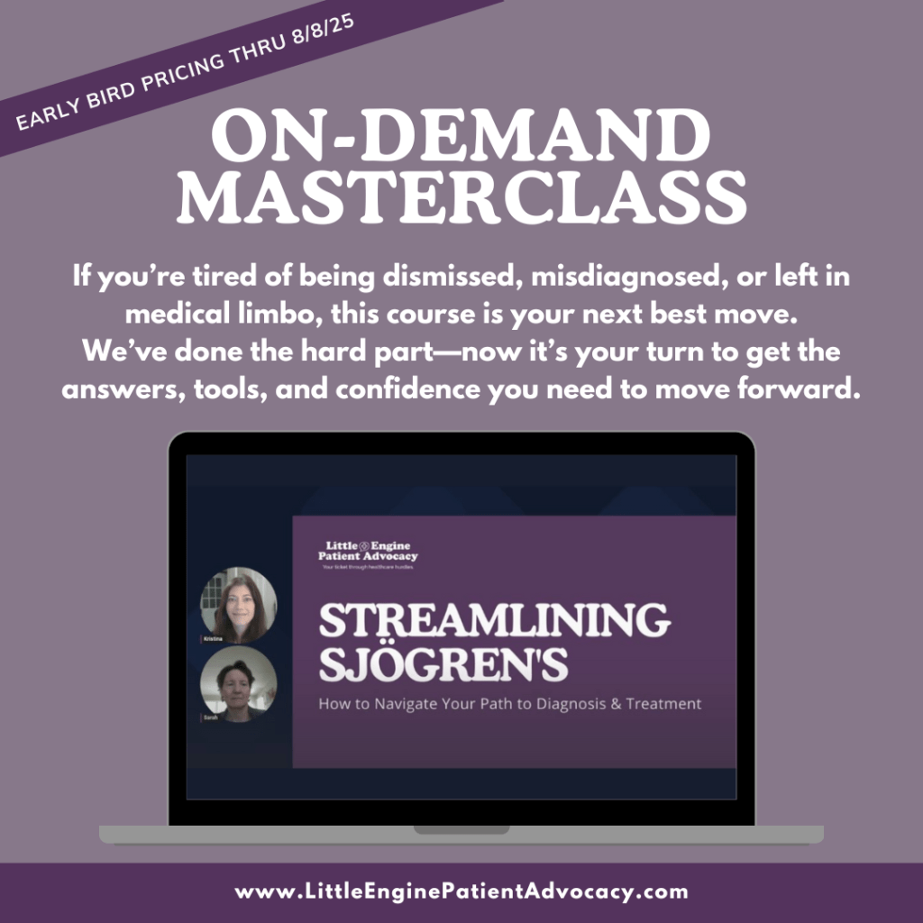 The Sjogren’s Course I Needed. The Course You&nbsp;Deserve.