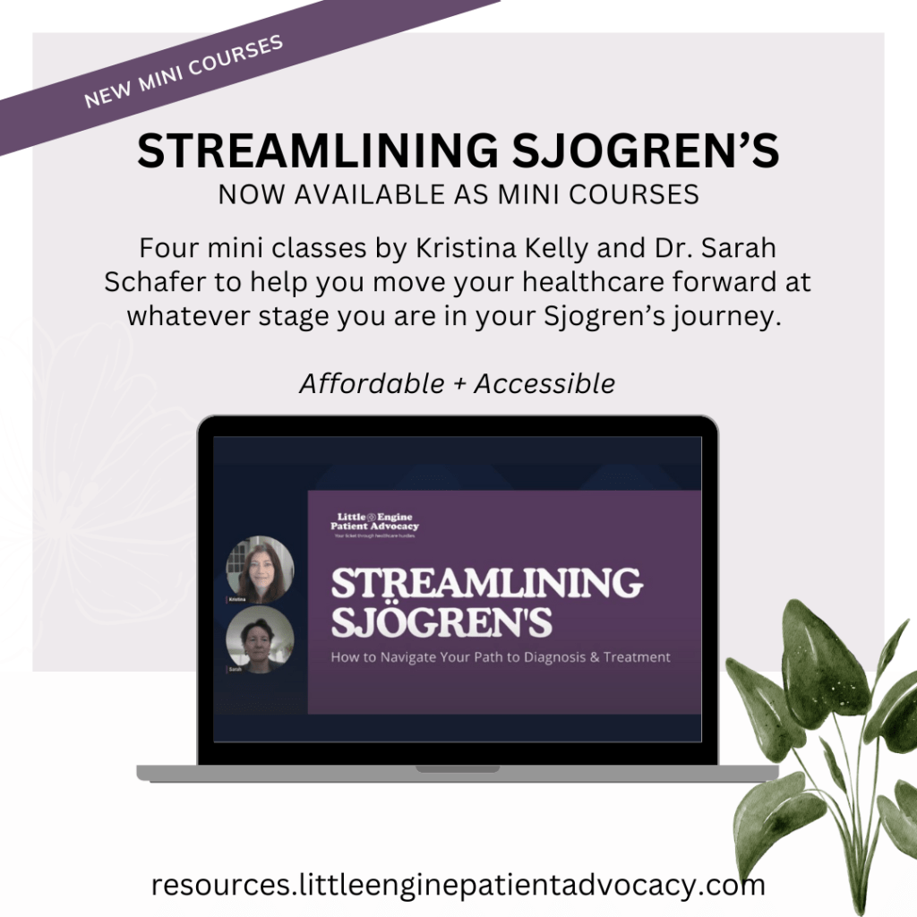 Affordable Sjogren’s Mini Courses for Every Step of your Autoimmune&nbsp;Journey